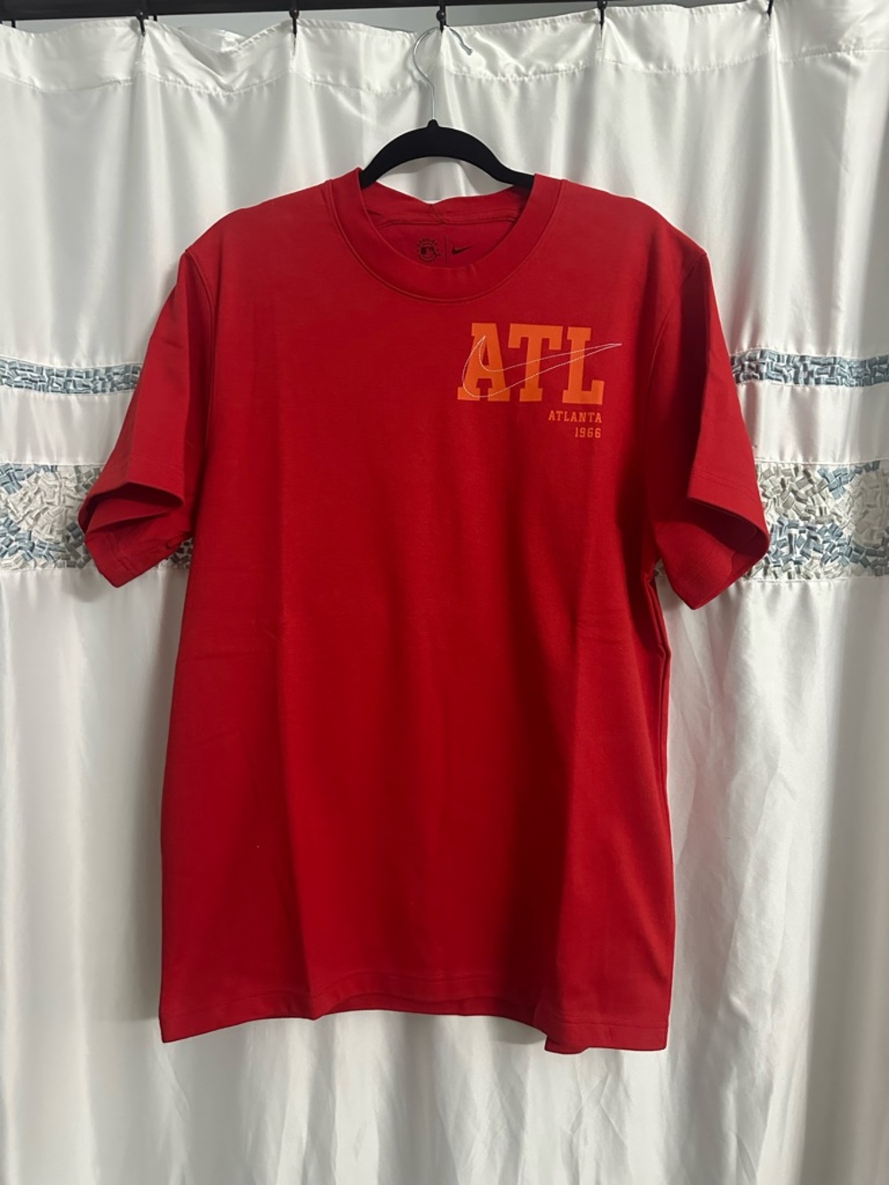Nike Red ATL Graphic Short-Sleeve Tee